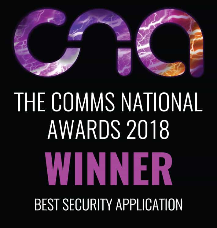 Tollring Comms National Awards Winner Best Security Application